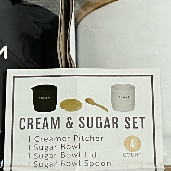 Cream and Sugar Set - Picture 3 of 5